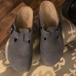 Birkenstock Boston slip on clogs.